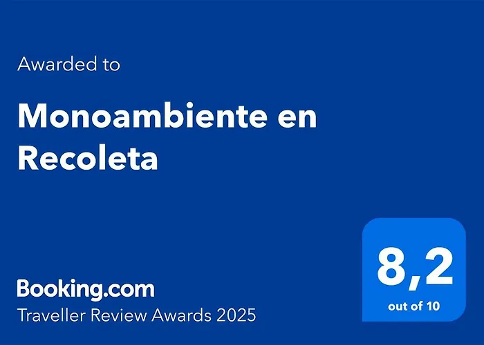 Monoambiente En Recoleta